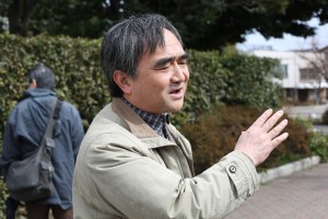 Yasushi Torii, president of the Association Demanding Investigation Into the Human Remains Found at the Former Army Medical College Site